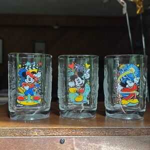 Disney square McDonald’s glasses